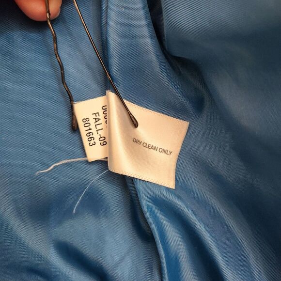 Old Navy Women M Black Double Breasted Wool Pea Coat - Picture 8 of 11